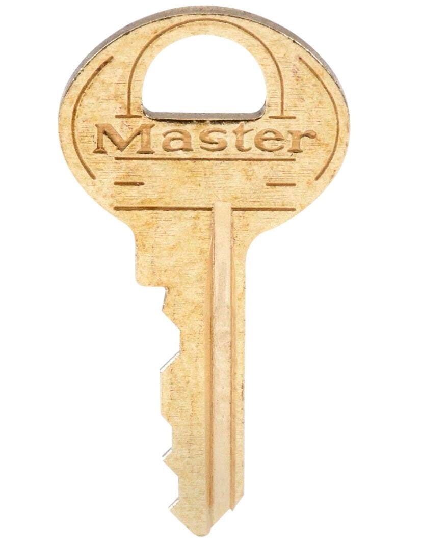 Master key lock discount